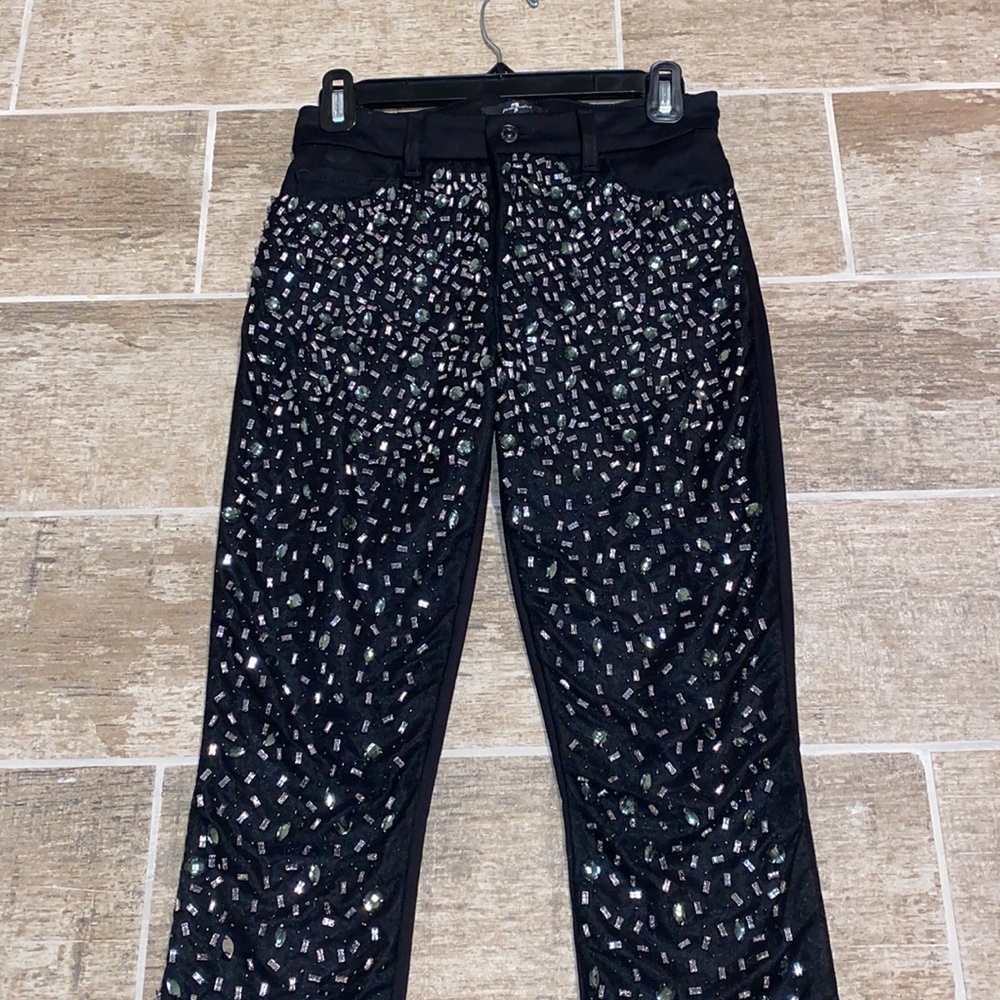 Sequined 7 jeans - Picture 2 of 8